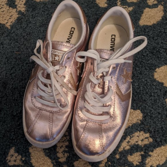 gold metallic sneakers womens